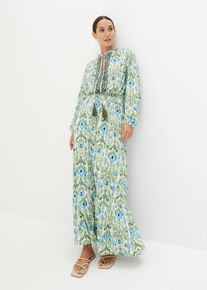 bedrucktes Maxikleid in beige, Grösse 48/50 (XL), bonprix