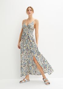 Maxikleid in weiss, Grösse 46, bonprix