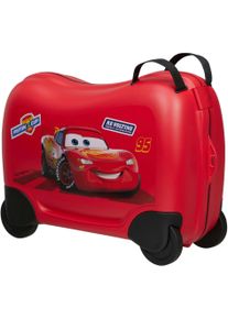 Samsonite Kinderkoffer »Dream2Go Ride-on Trolley, Disney Cars«, 4 St. Rollen, Kinderreisekoffer Handgepäck zum sitzen und ziehen