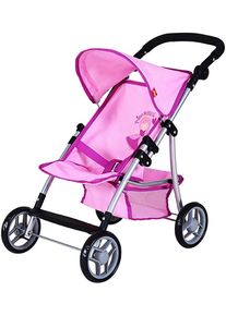 KNORRTOYS® Puppenbuggy »Liba, princess pink«