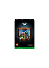 Lego® Konstruktionsspielsteine »Minecraft Die Werkbank 21265«, (1195 St.)