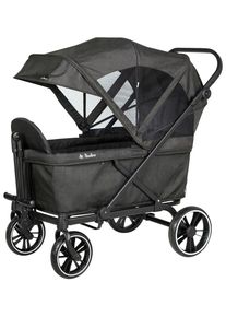 Pinolino® Bollerwagen »Cruiser Premium«, (Set), BxTxH: 118x64x116 cm, inkl. Babyschalenadapter und Regenschutzhaube