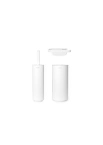 Brabantia WC-Garnitur »Mindset 3teilig Weiss«, Set, aus Kunststoff