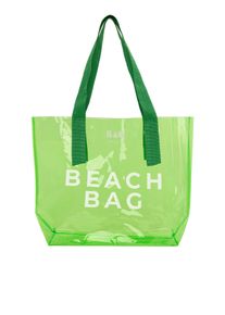 Bagmori Strandtasche Damen Gr&ouml;&szlig;e One Size gr&uuml;n / wei&szlig;