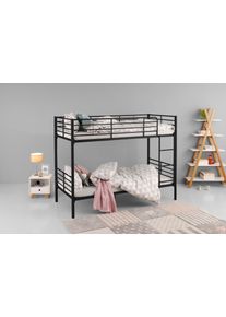 Lüttenhütt Lüttenhütt Etagenbett »Hayo, Metallbett, Stockbett«, (teilbar in 2 Einzelbetten), perfekt für kleine Räume, mehrere Farben, (B/T/H) ca. 208/97/160 cm