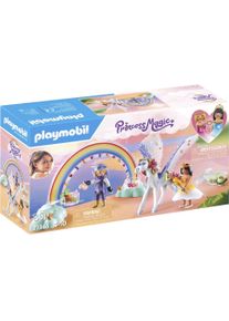 Playmobil® Konstruktions-Spielset »Himmlischer Pegasus mit Regenbogen (71361), Princess Magic«, (85 St.), Made in Europe