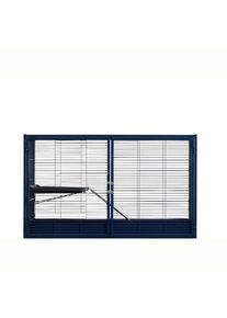 Savic Royal Suite Single Unit 100, navy blau Add-on Unit: 99,8x63,2x61cm Kleintier