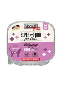 16x 100g Katze Urinary Huhn MAC's Vetcare Katzenfutter Nass