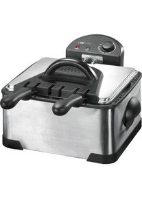 Clatronic Fritteuse »FR 3195«, 2000 W, Fassungsvermögen 0, 8 kg silberfarben Fritteuse