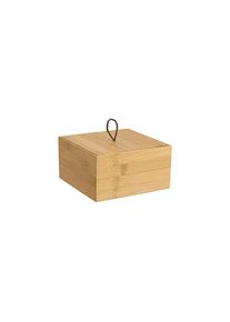 DIAQUA® Aufbewahrungsbox »aus Bambus 15 x 15 x 8 cm, Nature«