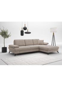 Sit & More sit&more Ecksofa »Morris Jubi L-Form, inklusive XXL-Liegefläche, bzw. Schlaffunktion«, Bettfunktion, Armteilverstellung und...