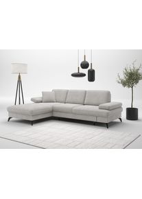 Sit & More sit&more Ecksofa »Morris Jubi L-Form, inklusive XXL-Liegefläche, bzw. Schlaffunktion«, Bettfunktion, Armteilverstellung und...