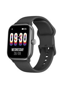 Werbeartikel: Prixton SWB32 Alexa Smartwatch | schwarz | mit deinem Logo bedrucken