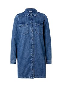 Noisy may, Femmes Robe-chemise 'NEW SIGNE', bleu denim