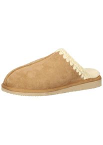 Shepherd Hausschuh Damen, creme / camel, Größe 39