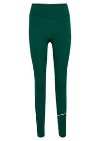 Hummel Sporthose 'Court' Damen, dunkelgrün / weiß, Größe XL