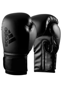Adidas Hybrid 80 Boxhandschuhe - schwarz - Gr. 6 - Lederimitat