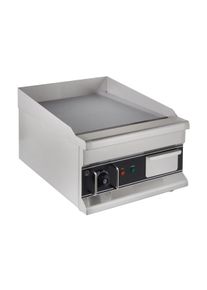 Elektro-Grillplatte Eco 410x425 glatt - Tischgerät | Griddleplatte | Plancha Grill | Bratplatte, Gastronomie-Bedarf
