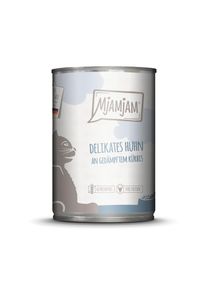 6x 400g Huhn MjAMjAM Nassfutter für Katzen
