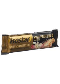 Isostar High Protein Riegel Vanilla & Cranberry