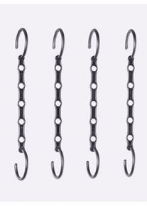 HEINE HOME Witt Kleiderb&uuml;gel, schwarz, Gr&ouml;&szlig;e H/B/T ca. 38x2x8 cm, 100% Kunststoff