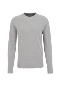 WE Fashion Pullover Herren, hellgrau, Größe M