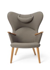 CH78 Umber Mama Bear Sessel Carl Hansen & Søn LIMITIERTES AKTIONSMODELL Mit Kissen - Braun