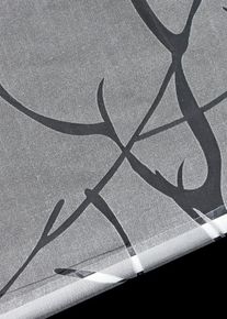 Ausbrenner Sichtschutzrollo in weiss, 150x90 cm, bonprix