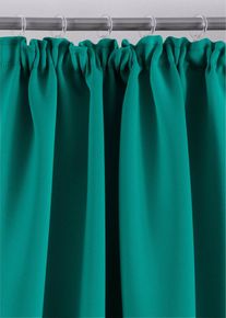 Abdunkelnder Vorhang in vielen Gr&ouml;&szlig;en (1er Pack) in petrol, 175x270 cm, bonprix