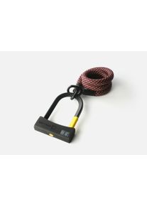 texlock eyelet chateau red M D-lock - Textilschloss 120 cm - Fahrradschloss B&uuml;gelschloss-Verl&auml;ngerung