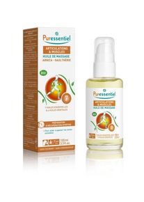 Puressentiel Massageöl Muskelanstrengung Arnika-Wintergrün Bio