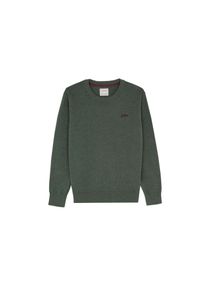 Scalpers Pullover Jungen Gr&ouml;&szlig;e 116 dunkelgr&uuml;n / burgunder