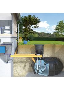 Rewatec NEO McRain Hausanlage Zisterne Regenwassertank, 1500 l