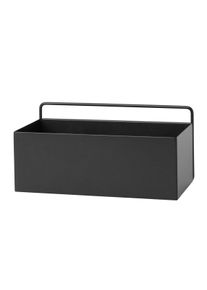 ferm LIVING - Wall Box rechteckig, schwarz