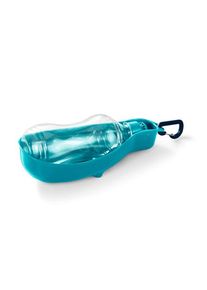Tchibo - Gourde pour chien avec gamelle intégrée - turquoise/bleu