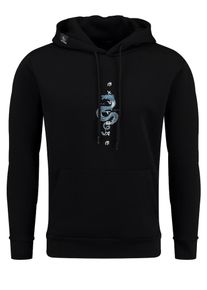 Key Largo, Hommes Sweat-shirt 'DISTANCE', multicolore / noir