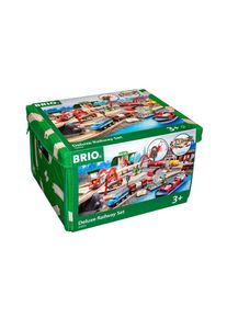 Ravensburger Stra&szlig;en & Schienen Bahn Set Deluxe - Aktionsspiel - ab 3 Jahre