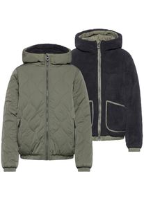 Ragwear Qaria Kapuzenjacke Damen - oliv - Gr. XL - Polyester/Polyamid