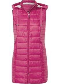 Damen Longweste fuchsia