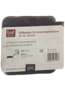 Bort Med Griffpolster Unterarmgehstützen schwarz
