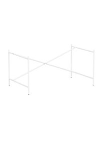 Eiermann 2 Tischgestell B 135 x T 78 x H 66 cm / KREUZSTREBEN MITTIG / WEISS RAL 9010 Richard Lampert EINZELSTÜCK
