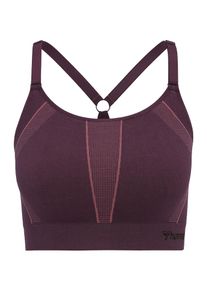 Hummel, Femmes Soutien-gorge de sport 'MT Power', violet / prune