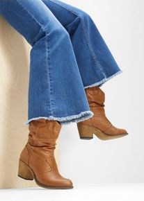 Cowboy Stiefelette in braun, Grösse 42, bonprix
