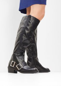 Overknee Stiefel in schwarz, Grösse 38, bonprix