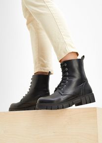 Schnür Boot in schwarz, Grösse 36, bonprix