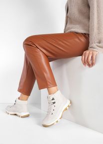 Schnür Boot in beige, Grösse 37, bonprix