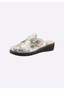Belvida Witt Damen Clog, oliv-bedruckt, Größe 41, 100% Veloursleder