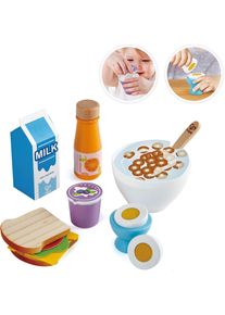 HAPE Spiellebensmittel »Frühstücks-Set«, aus Holz; für Kaufladen oder Kinderküche