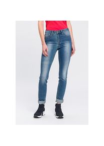 Arizona Skinny-fit-Jeans »Shaping«, High Waist blau 34 N-Gr blue-used High-Waist-Jeans von Arizona
