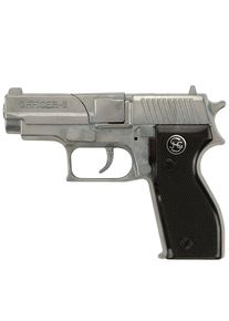 maskworld Pistolet de police Officer, arme jouet 8 coups